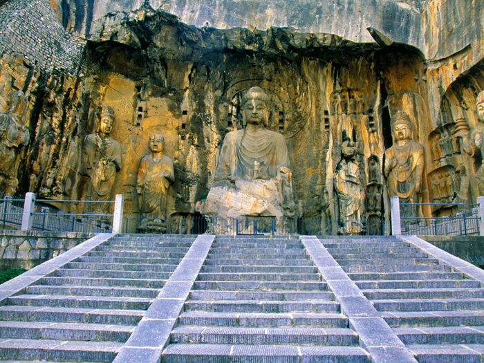 วัดเฟิ่งเซียน โบราณสถานที่ใหญ่ที่สุดบริเวณถ้ำผาหลงเหมิน